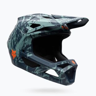 Шолом велосипедний Fox Racing Rampage Img Print arctic blue