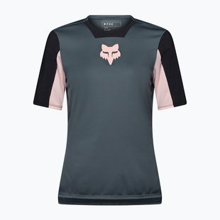 Футболка велосипедна жіноча Fox Racing Defend Jersey Creation SS deep cobalt