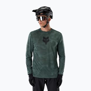 Лонгслів велосипедний чоловічий Fox Racing Ranger Tru Dri sage