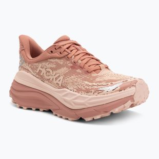 Кросівки для бігу жіночі HOKA Stinson 7 blush/rose latte