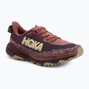 Кросівки для бігу жіночі HOKA Speedgoat 6 rouge/black cherry