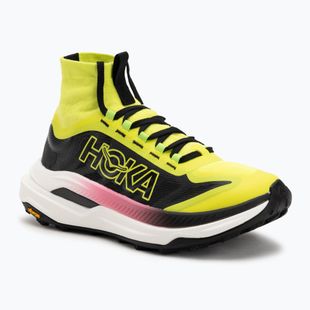 Кросівки для бігу жіночі HOKA Tecton X 3 neon hoka citrus/black