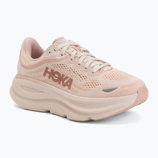 Кросівки для бігу жіночі Hoka Bondi 9 rose latte/rose cream