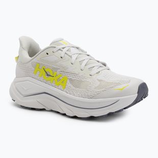 Кросівки для бігу чоловічі HOKA Challenger 8 white/neon hoka citrus