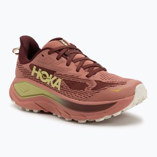 Кросівки для бігу жіночі HOKA Challenger 8 Wide blush / dark cedar
