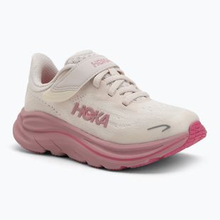 Кросівки для бігу дитячі HOKA Clifton 10 rose cream/dried rose