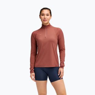 Кофта для бігу жіноча HOKA GlideTech Quarter Zip rouge