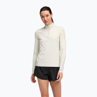 Кофта для бігу жіноча HOKA GlideTech Quarter Zip ruffle salt