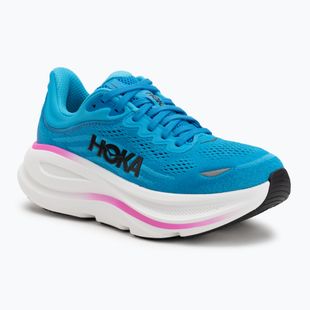 Кросівки для бігу жіночі HOKA Bondi 9 skyward blue/neon fuchsia