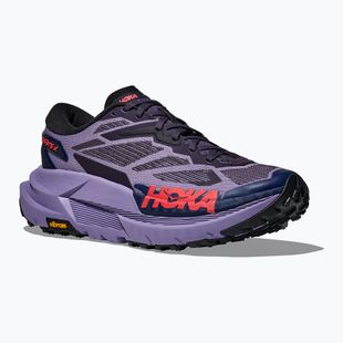 Кросівки для бігу жіночі HOKA Mafate X berry jam/squid ink