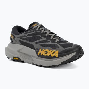 Кросівки для бігу чоловічі Hoka Mafate X black/cement