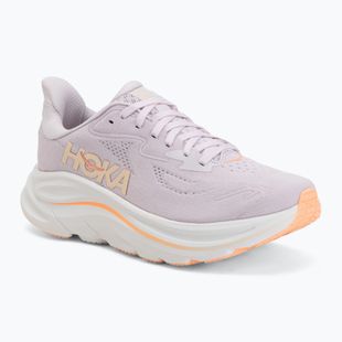 Кросівки для бігу жіночі HOKA Clifton 10 lilac cream/tangerine glow