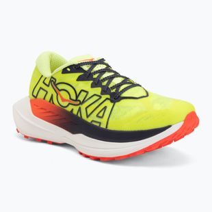Кросівки для бігу жіночі HOKA Rocket X Trail neon yuzu/neon flame