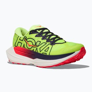 Кросівки для бігу жіночі HOKA Rocket X Trail neon yuzu/neon flame
