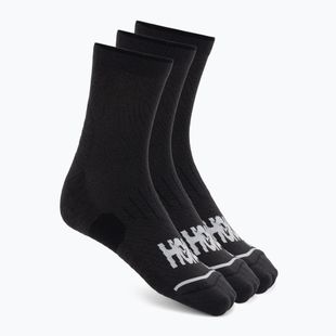 Шкарпетки HOKA Quarter Run Sock 3-Pack black/black/black
