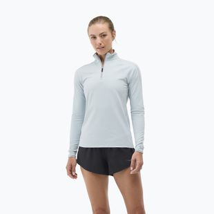Кофта для бігу жіноча HOKA GlideTech Quarter Zip mineral blue