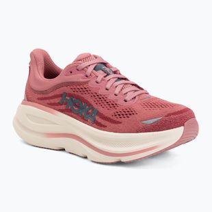 Кросівки для бігу жіночі HOKA Bondi 9 Wide lingonberry/cranberry