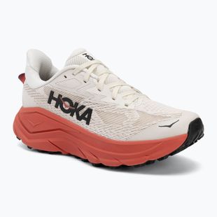Кросівки для бігу жіночі HOKA Challenger 8 alabaster/burnt red