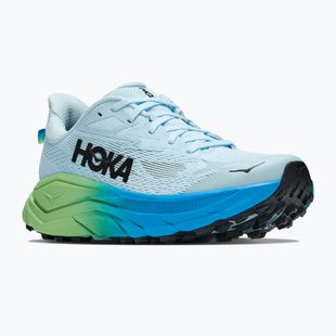 Кросівки для бігу жіночі HOKA Challenger 8 glimmering blue/tart apple