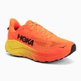 Кросівки для бігу чоловічі HOKA Challenger 8 Wide neon tangerine/hoka citrus