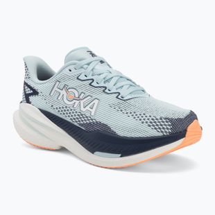 Кросівки для бігу жіночі HOKA Mach X 3 glimmering blue/varsity navy