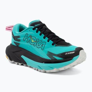 Кросівки для бігу жіночі HOKA Mafate 5 black/electric aqua