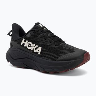 Кросівки для бігу жіночі HOKA Challenger 8 GTX black/varsity burgundy