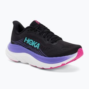 Кросівки для бігу жіночі Hoka Clifton 11 black/neon nebula