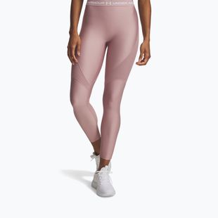 Легінси жіночі Under Armour HeatGear Rib tourmaline pink/tourmaline pink/white