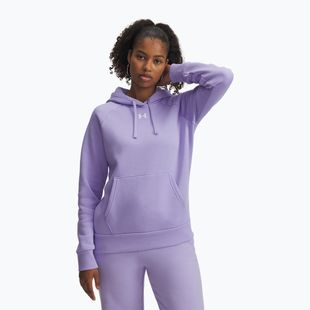 Кофта жіноча Under Armour Rival Fleece Hoodie transparent/white