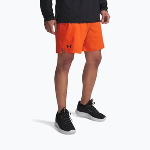Шорти для тренувань чоловічі Under Armour UA Vanish Woven 6in orange base/black