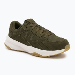 Кросівки для тренувань чоловічі Under Armour Edge Suede expedition green/summit white/expedition green