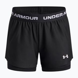 Шорти для тренувань дитячі Under Armour UA Tech Play Up 2IN1 Shorts black/black/white