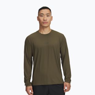 Лонгслів для тренувань чоловічий Under Armour Project Rock Iso Chill expedition green/baroque green