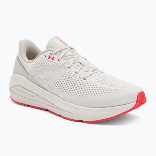 Кросівки для бігу чоловічі Under Armour Sonic 7 summit white/khaki base/racer red