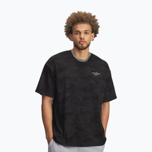 Футболка для тренувань чоловіча Under Armour HTW Athletic Dept AOP black/white
