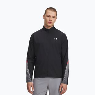 Куртка для бігу чоловіча Under Armour Velociti Storm black/castlerock/reflective