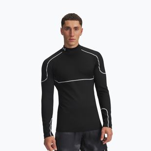 Лонгслів для тренувань чоловічий Under Armour Cold Weather Grid black/black/white
