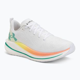 Кросівки для бігу жіночі Under Armour Velociti SPD white/orange bloc/metallic silver