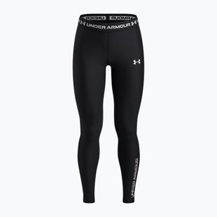 Легінси дитячі Under Armour HeatGear Graphic Leggings black/white