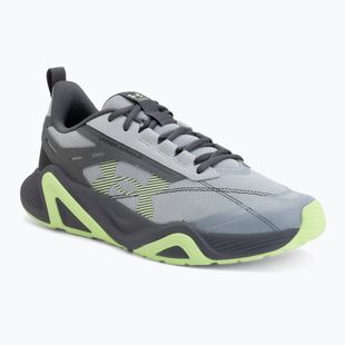Кросівки для тренувань чоловічі Under Armour Charged Commit TR 5 mod gray/castlerock/lumos lime