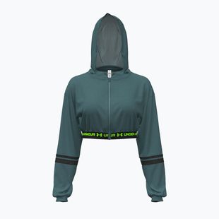 Кофта жіноча Under Armour HeatGear Mesh FZ rack green/hyper green