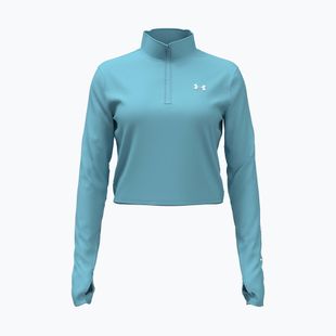 Лонгслів для тренувань жіночийUnder Armour Tech Branded 1/2 Zip blue haze/lumos lime/white