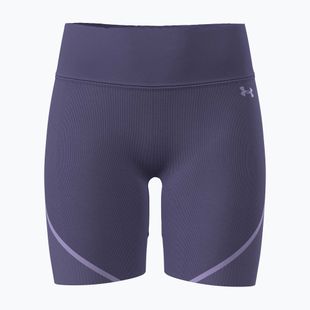 Шорти для тренувань жіночі Under Armour Vanish Seamless purple luxe/purple crest/purple crest