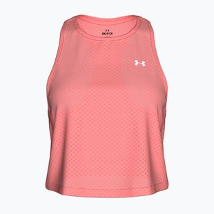 Футболка для тренувань жіноча Under Armour Tech Sport Mesh Crop Tank posh pink/white