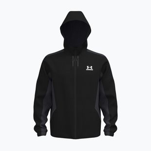 Куртка для тренувань чоловіча Under Armour Tech Sport Woven black/castlerock/white