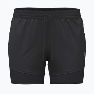 Шорти для бігу жіночі Under Armour Velociti Pro 4" 2N1 ultimate black/ultimate black/ultimate black