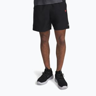 Шорти для тренувань чоловічі Under Armour Tech Utility black/venom red