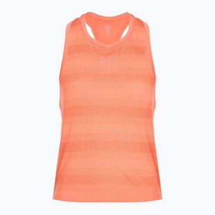 Футболка для бігу жіноча Under Armour Velociti Singlet electric tangerine/black/green mode