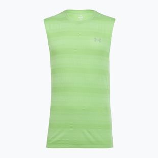 Футболка для бігу чоловіча Under Armour Velociti Tank lumos lime/white